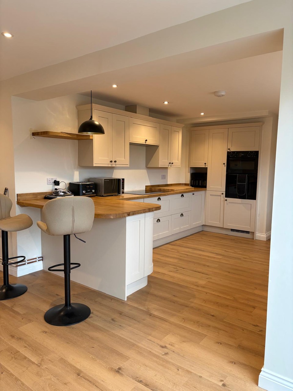 Completed home extension