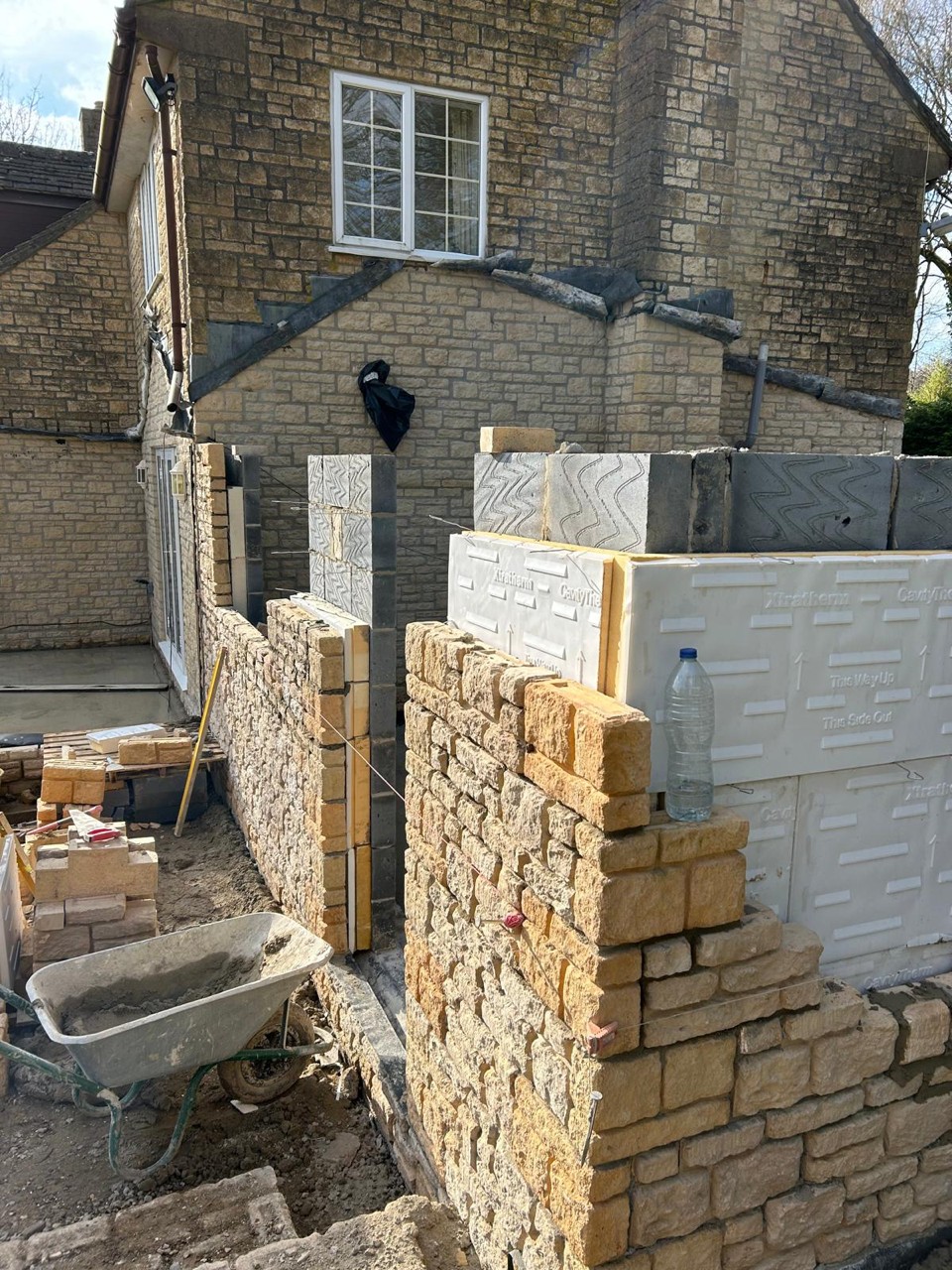 Stone and brickwork project